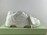 Authentic OFF-WHITE Out Of Office Calf Leather White