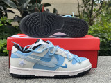 Authentic Nike SB Dunk Low White/Blue