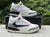Authentic Air Jordan 3 “White Cement Reimagined”