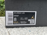 Authentic Air Jordan 1 Low Purple /Black
