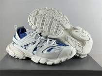 Authentic Balenciaga 3.0 Track Sock White/Blue