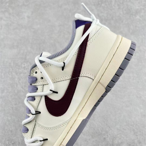Authentic Nike SB Dunk Low White/Purple