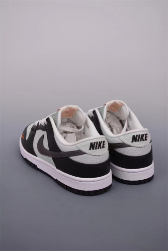 Authentic Nike SB Dunk Low Black/Grey/Orange