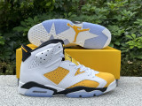Authentic Air Jordan 6  “Yellow Ochre”