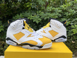 Authentic Air Jordan 6  “Yellow Ochre”