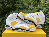 Authentic Air Jordan 6  “Yellow Ochre”