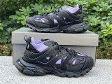 Authentic Balenciaga 3.0 Track Sock Black/Lilac