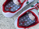 Authentic CLOT x Air Jordan 5 Low Red/White
