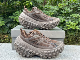 Authentic Balenciaga Triple s Clear Sole Coffe/Palm