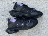 Authentic Balenciaga 3.0 Track Sock Black/Lilac