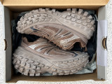 Authentic Balenciaga Triple s Clear Sole Coffe/Palm