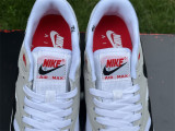 Authentic Nike Air Max 1 White/University Red