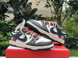 Authentic Nike SB Dunk Low Black/White/Pink