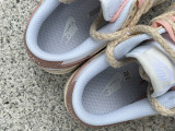 Authentic Nike SB Dunk Low White/MTLC red bronze