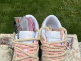 Authentic Nike SB Dunk Low White/MTLC red bronze