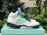 Authentic Air Jordan 5 “Island Green”