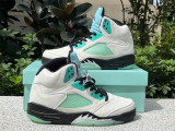 Authentic Air Jordan 5 “Island Green”