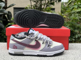 Authentic Nike SB Dunk Low TIE-DYE Lavender Purple