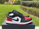 Authentic Air Jordan 1 Low “Bred Toe”
