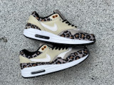Authentic Nike Air Max 1 Black/Leopard Print/White