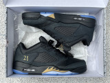 Authentic Air Jordan 5 Low CNY Black/Gold
