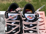 Authentic Nike SB Dunk Low White/Black/Rose