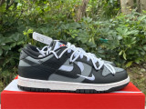 Authentic Nike SB Dunk Low White/Grey/Black