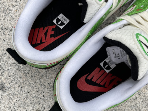 Authentic Nike Dunk Low Disrupt 2 “Just Do It” Sail /Black/Green