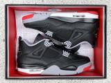 Authentic Air Jordan 4  “Bred Reimagined”