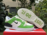Authentic Nike Dunk Low Disrupt 2 “Just Do It” Sail /Black/Green