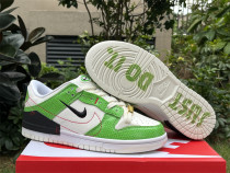 Authentic Nike Dunk Low Disrupt 2 “Just Do It” Sail /Black/Green