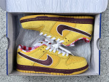 Authentic Nike SB Dunk Low Yellow Ochre/Terra Brown