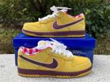 Authentic Nike SB Dunk Low Yellow Ochre/Terra Brown