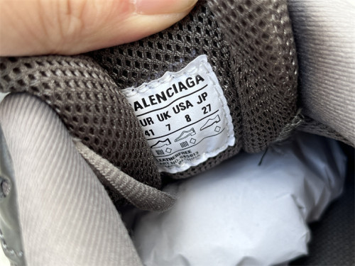 Authentic Balenciaga Defender Clear Sole Dark Grey