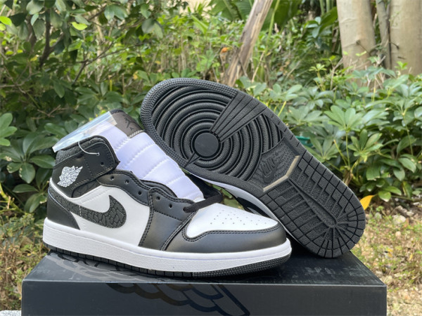 Authentic Air Jordan 1 Mid SE “Panda Elephant”