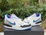 Authentic Air Jordan Legacy 312 Low White/Black/Blue