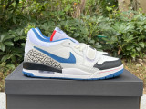 Authentic Air Jordan Legacy 312 Low White/Black/Blue