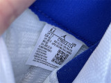 Authentic Air Jordan 11  White/Royal Blue