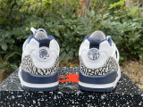 Authentic Air Jordan 3456 SPIZIKE White/Deep/Orchid