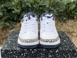 Authentic Air Jordan 3456 SPIZIKE White/Deep/Orchid
