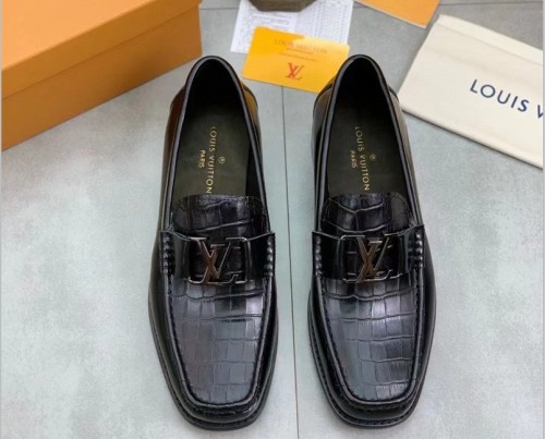 Authentic LV Leather Shoes (1)