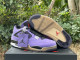 Authentic Travis Scott x Air Jordan 4 Purple Dynasty / Red Black