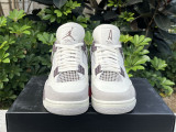 Authentic A Ma Maniére x Air Jordan 4 “Phantom ”/ Metallic Pewter-Violet ore