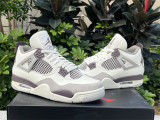 Authentic A Ma Maniére x Air Jordan 4 “Phantom ”/ Metallic Pewter-Violet ore