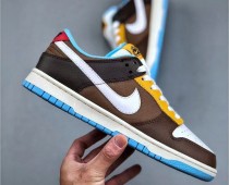 Authentic Nike SB Dunk Low White/Brown