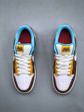 Authentic Nike SB Dunk Low White/Brown