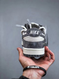 Authentic LV X Nike SB Dunk Low Dark Grey Lighting