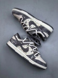 Authentic LV X Nike SB Dunk Low Dark Grey Lighting