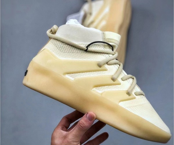 Authentic Adidas Fear of God Athletics l Basketball “The One” Beige