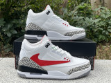 Authentic Air Jordan 3 “White Cement Reimagined”
